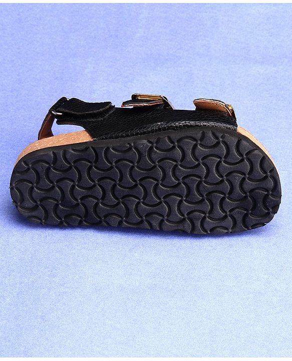 Pine Kids Open Toe Sandals - Black