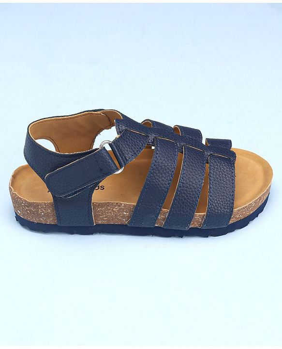 Pine Kids Velcro Closure Sandals - Blue