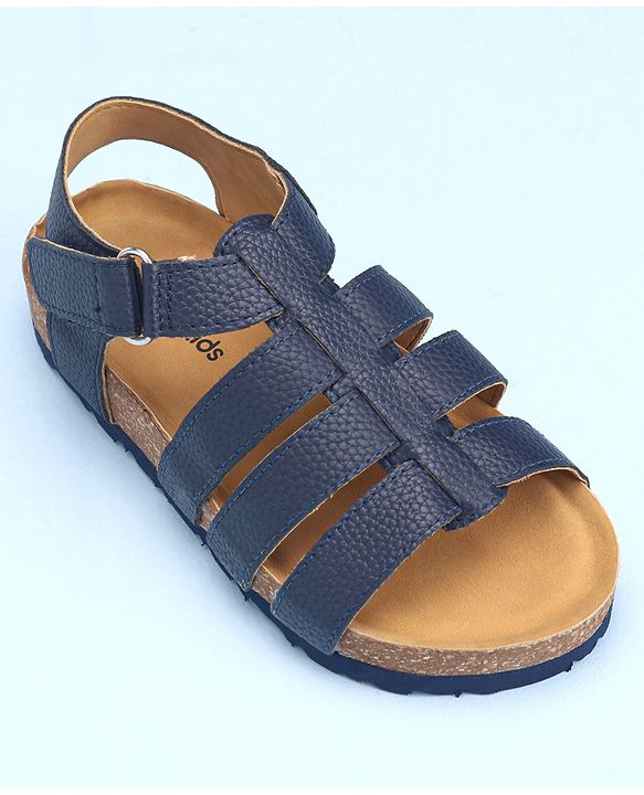 Pine Kids Velcro Closure Sandals - Blue