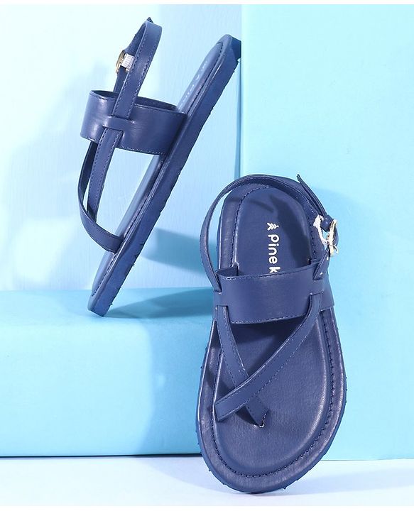 Pine Kids Ethnic Wear Sandals - Dark Brown
