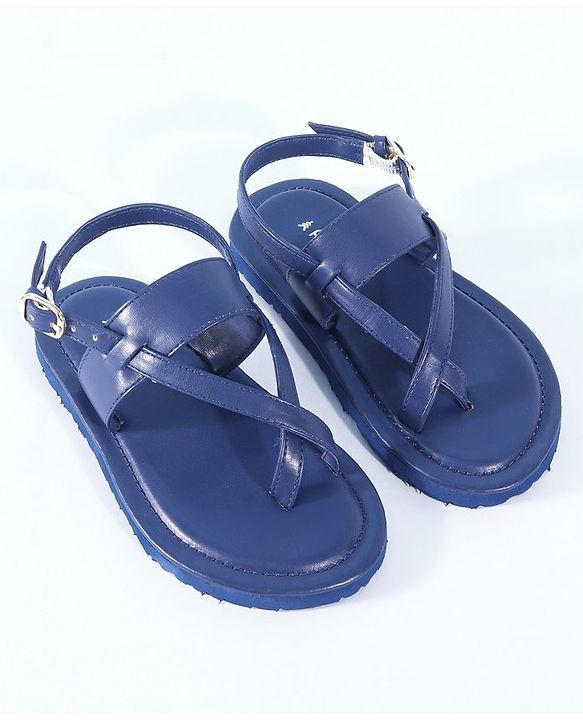 Pine Kids Ethnic Wear Sandals - Dark Brown