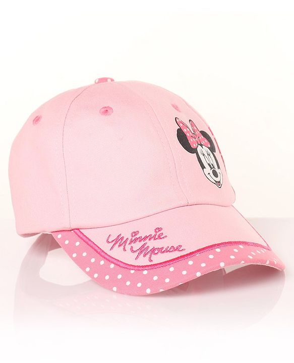 Babyhug Disney Minnie Mouse Summer Cap - Pink