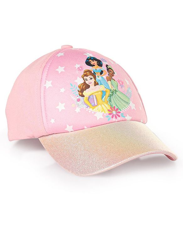 Babyhug Disney Princess Summer Cap - Pink