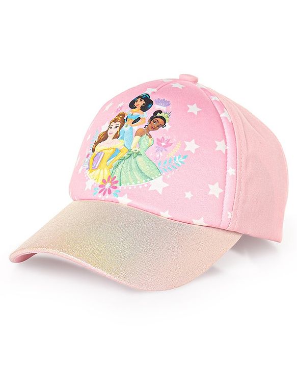 Babyhug Disney Princess Summer Cap - Pink