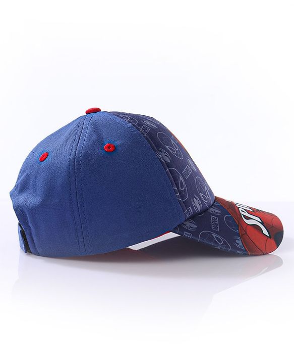 Pine Kids Marvel Spiderman Summer Cap Red & Blue - Cap Diameter 17 cm