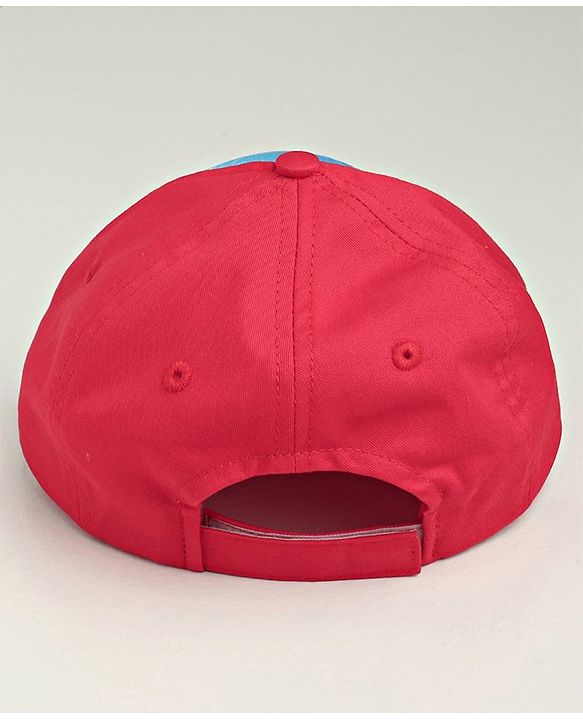 Babyhug Marvel Spiderman Summer Cap - Red & Blue
