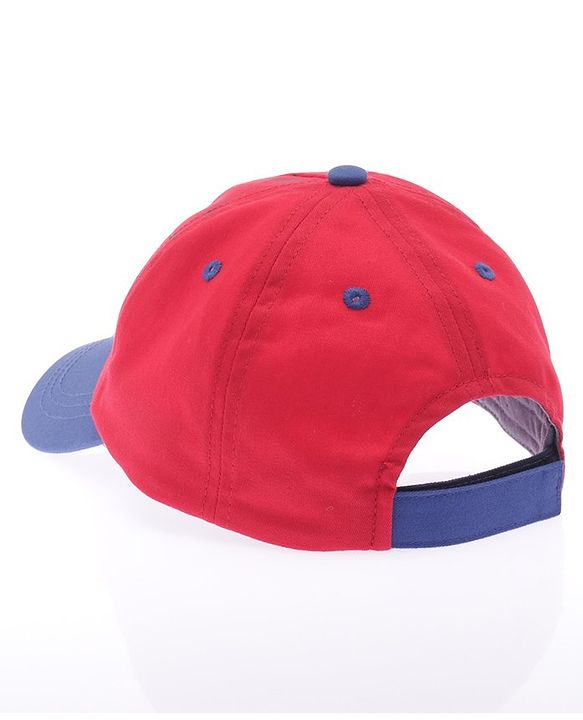 Babyhug Marvel Spiderman Summer Cap - Red