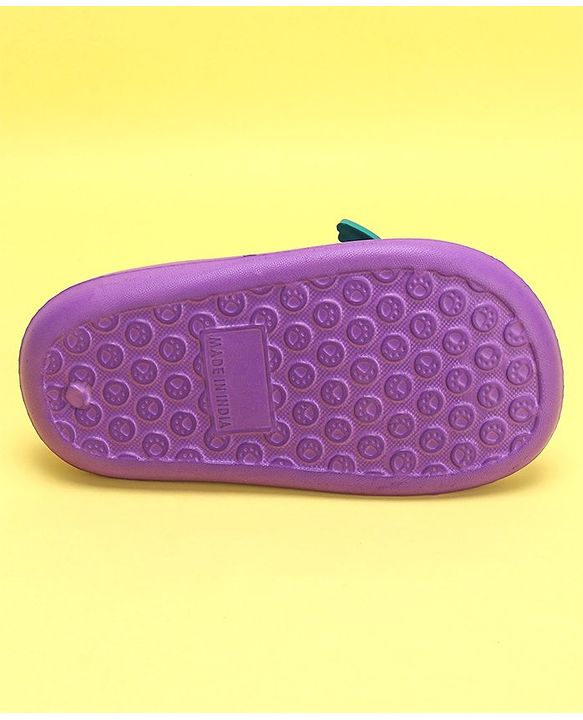 Pine Kids Slip On Style Clogs with Dino Jibbitz - Lavender