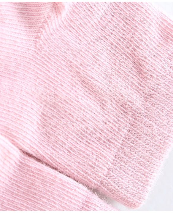 Cute Walk by Babyhug Anti Bacterial Cotton Ankle Length  Socks Pack of 3 Solid Colour -White Pink & Purple