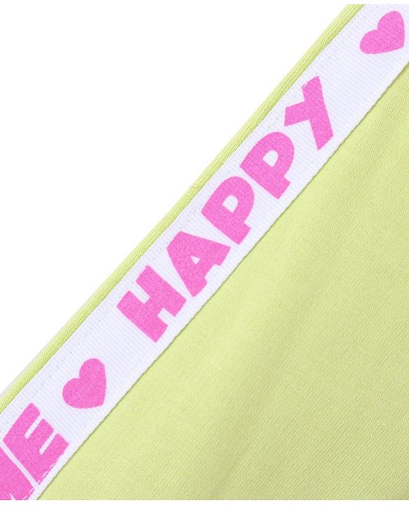 Babyhug Cotton Looper Full Length Lounge Pant With Text Print - Green
