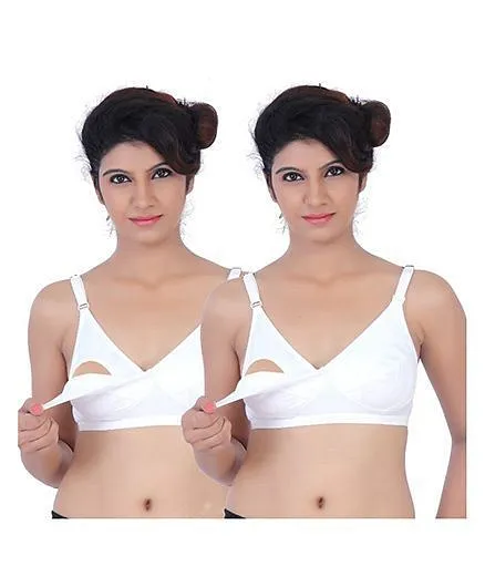 Lingerie, 2 Pack Cotton Nursing Bra