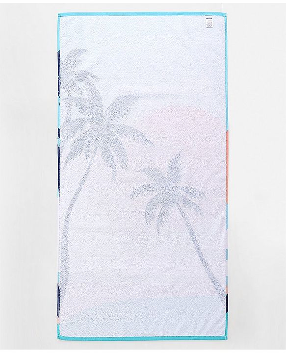 Pine Kids Cotton Bath Towel Beach Print - Multicolour