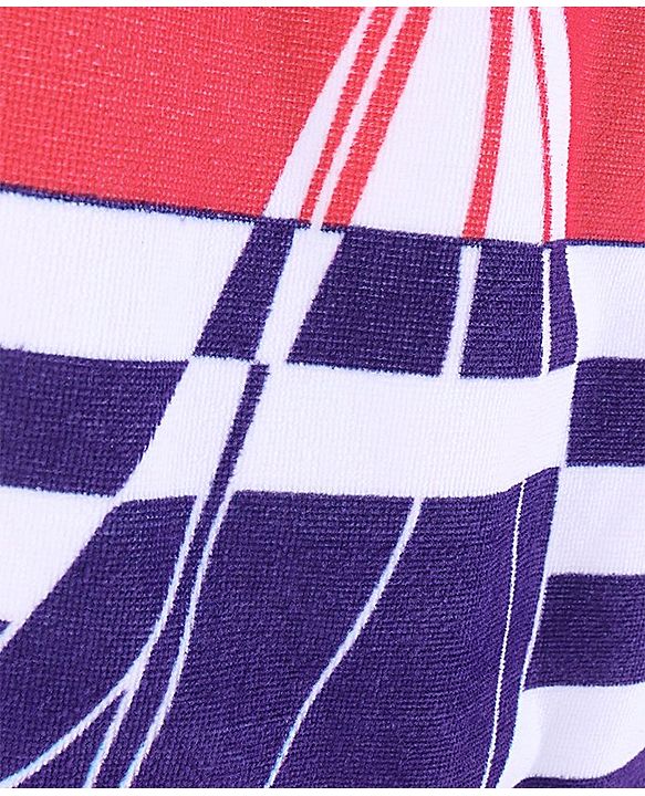 Pine Kids Cotton Woven Towel Boat  Print L 124.5 x B 61 cm - Multicolour