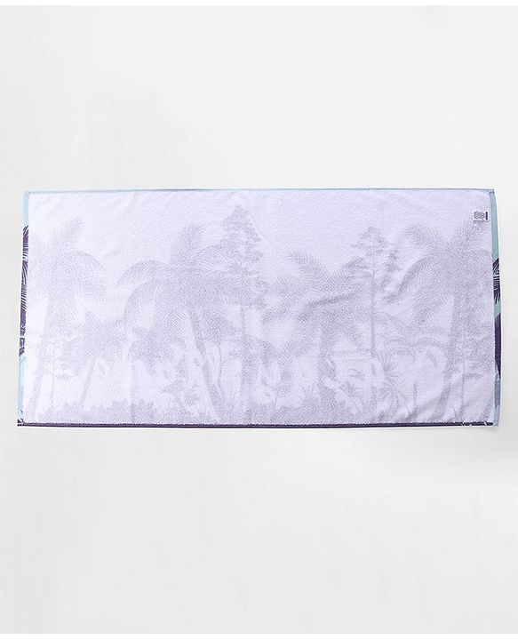 Pine Kids Cotton Woven Towel Tropical Print L 124.5 x B 61 cm - Multicolour