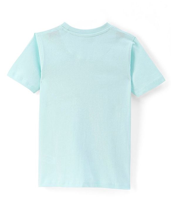 Pine Kids Cotton Half Sleeves T-Shirt Superbowl Print - Spa Retreat