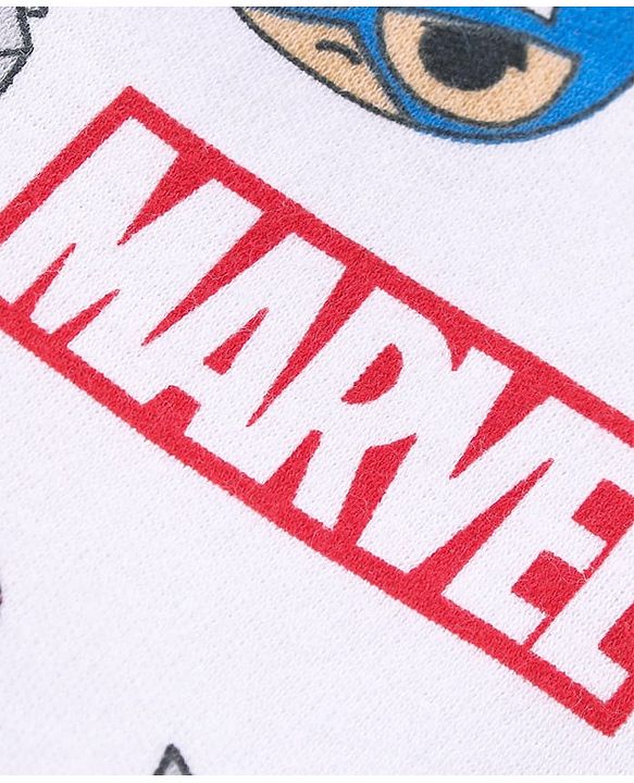 Babyhug Marvel  100% Cotton Half Sleeves Onesies with Avengers Graphics Pack of 3 -Multicolour