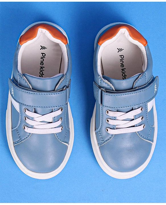 Pine Kids Casual Shoes with Velcro Closure - Blue
