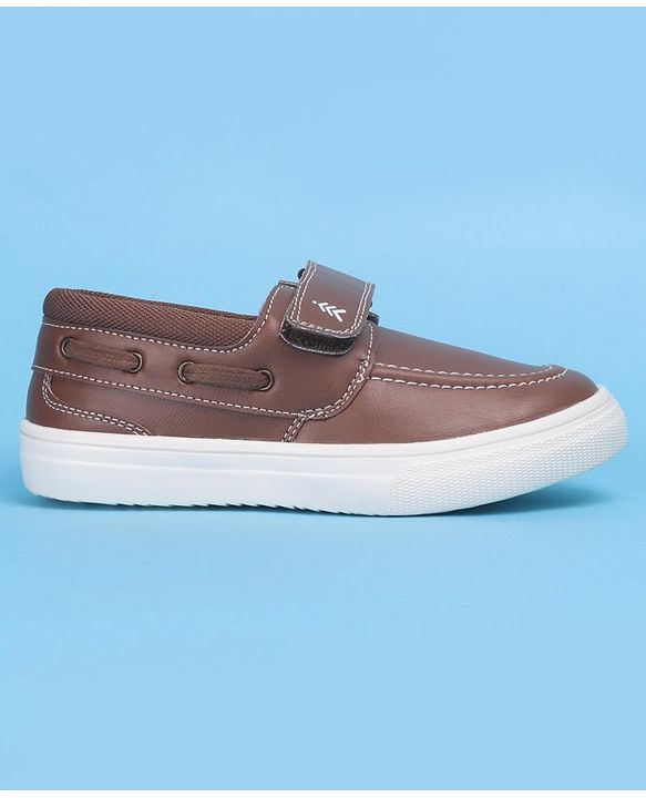 Pine Kids Casual Shoes with Velcro Closure - Brown