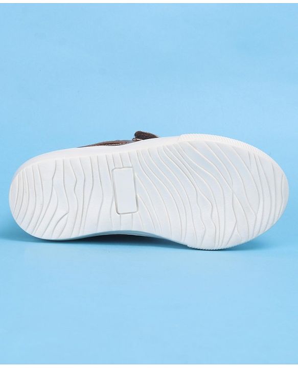 Pine Kids Casual Shoes with Velcro Closure - Brown