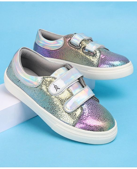 Pine Kids Casual Shoes with Velcro Closure - Multicolour
