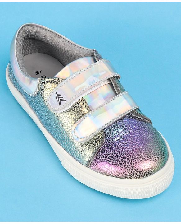 Pine Kids Casual Shoes with Velcro Closure - Multicolour