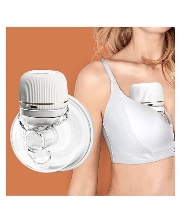 Zikku's Wearable Electric Breast Pump for Breastfeeding Mothers