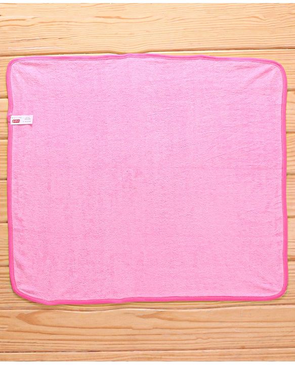 Babyhu Knit Terry Towel Polka Dot Print L 76.2 x B 76.2 cm - Pink