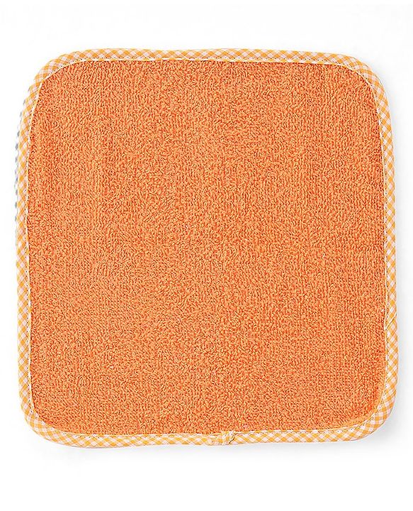 Babyhug Terry Woven Wash cloth Pack Of 6 L 25.4 x B 25.4 cm - Multicolour