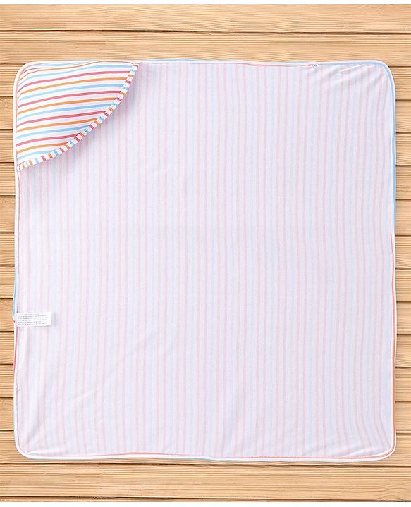 Babyhug Interlock Wrappers Pack of 3 L 76.2 x B 76.2 cm - Multicolour
