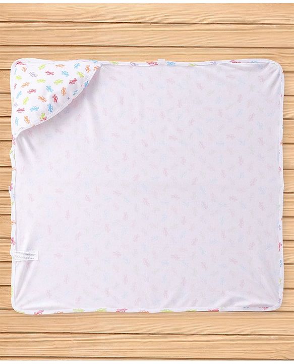 Babyhug Interlock Wrappers Pack of 3 L 76.2 x B 76.2 cm - Multicolour