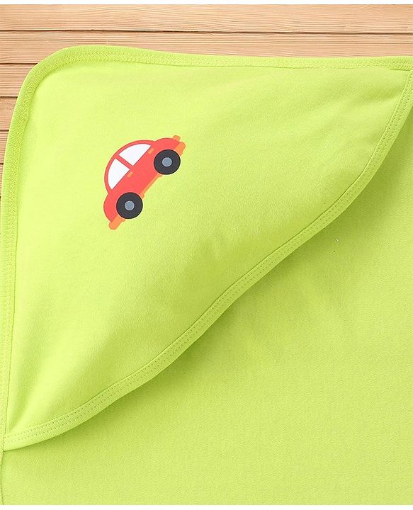 Babyhug Interlock Wrappers Pack of 3 L 76.2 x B 76.2 cm - Multicolour