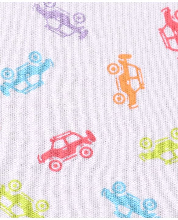 Babyhug Interlock Wrappers Pack of 3 L 76.2 x B 76.2 cm - Multicolour