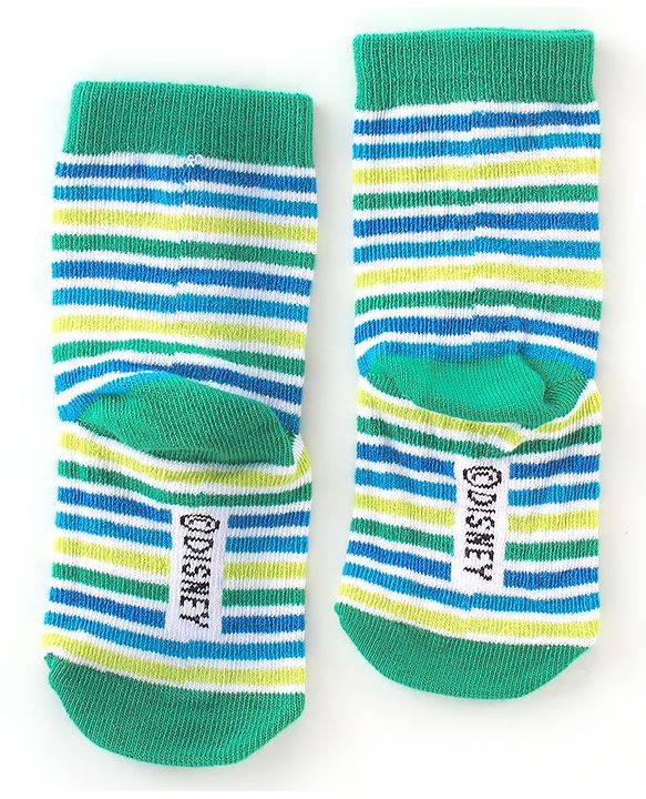 Cute Walk by Babyhug Disney Non Terry Anti-Bacterial Ankle Length Mickey Mouse Graphics Pack of 3- Multicolor