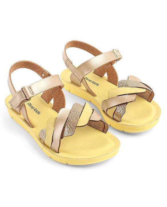 Pine Kids Sandals With Velcro Closure - Fuchsia