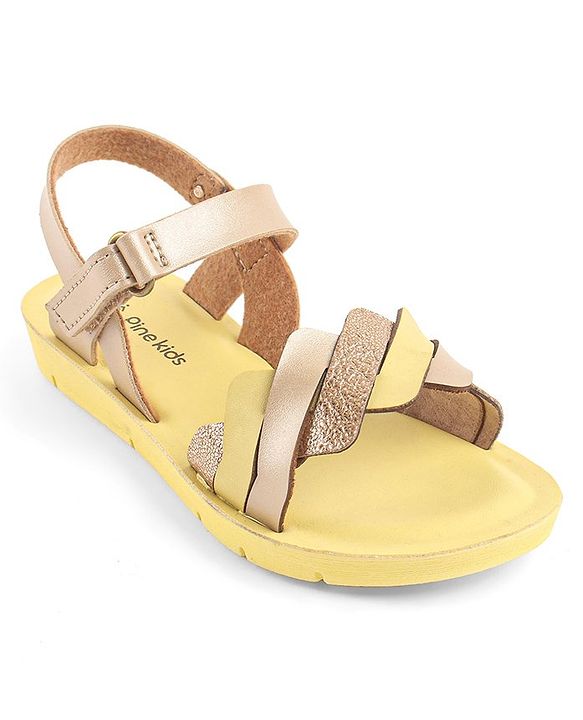 Pine Kids Sandals With Velcro Closure - Fuchsia