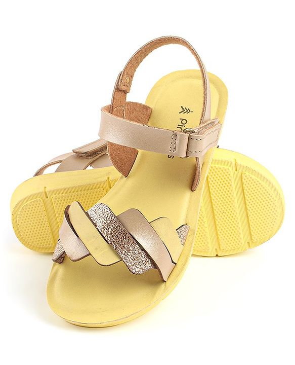 Pine Kids Sandals With Velcro Closure - Fuchsia