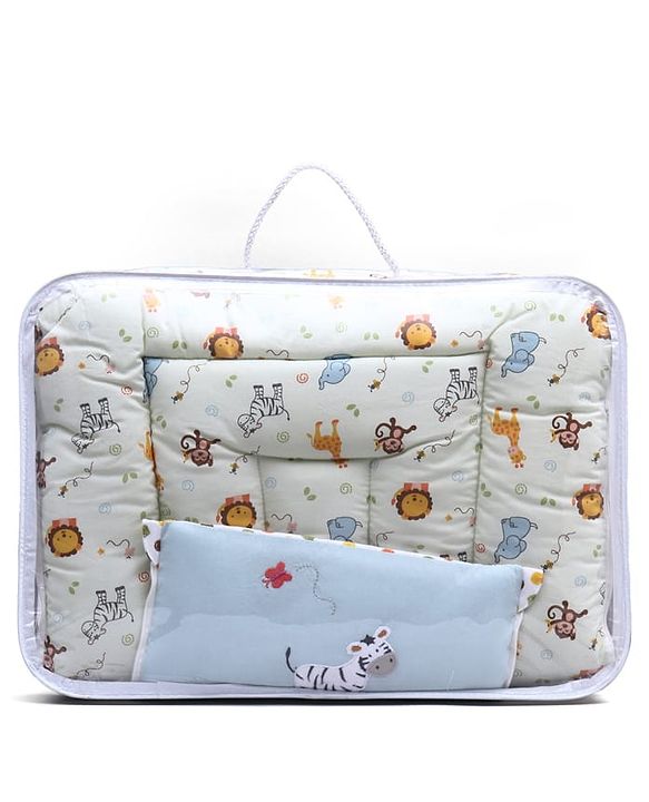 Babyhug 3 in 1 Baby Carry Nest Cum Sleeping Bag Little Princess Embroidery - Pink