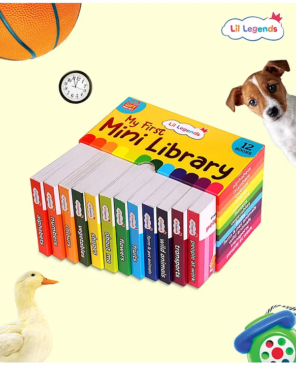 Buy Oswaal Lil Legends My First Mini Library Box Set 12 Books for