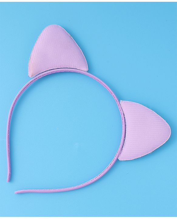 Babyhug Glitter Ears Applique Hair Band - Silver