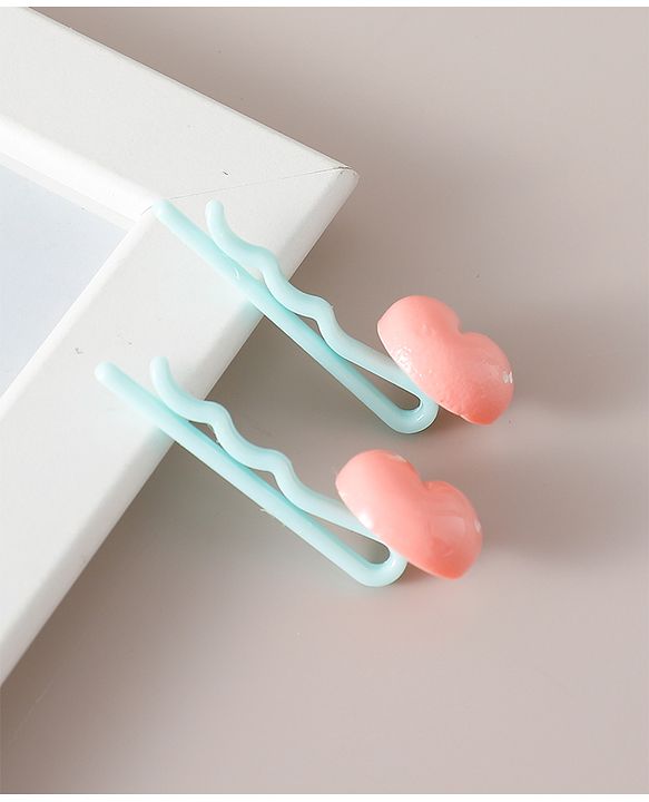 Babyhug Hair Pins And Clips Pack of 10 -Multicolor