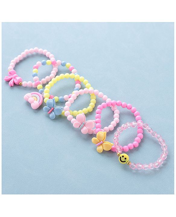 Babyhug Free Size  Bracelets & Bangles Pack of 6 - Multicolor