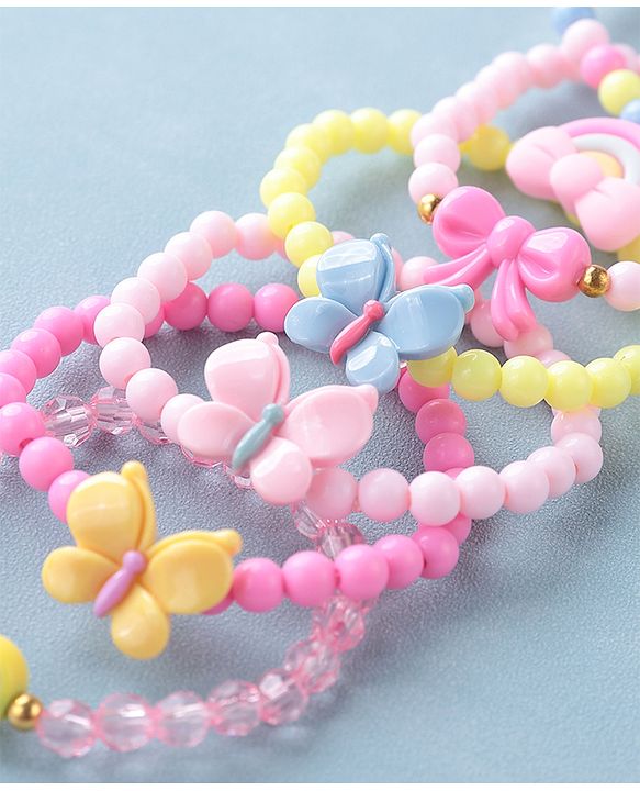 Babyhug Free Size  Bracelets & Bangles Pack of 6 - Multicolor