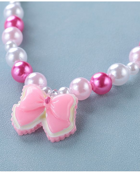 Babyhug Free Size  Jewellery Set with Bow Applique - Multicolor