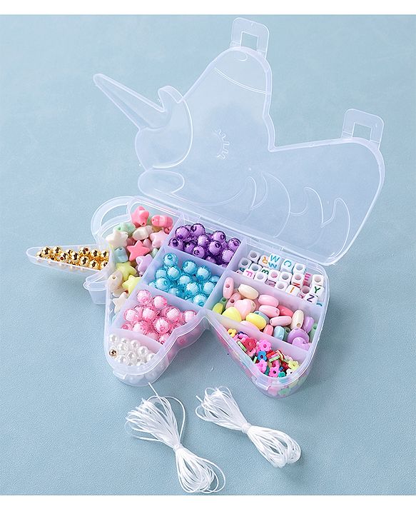 Babyhug DIY Jewellery Kit with Threads- Multicolor