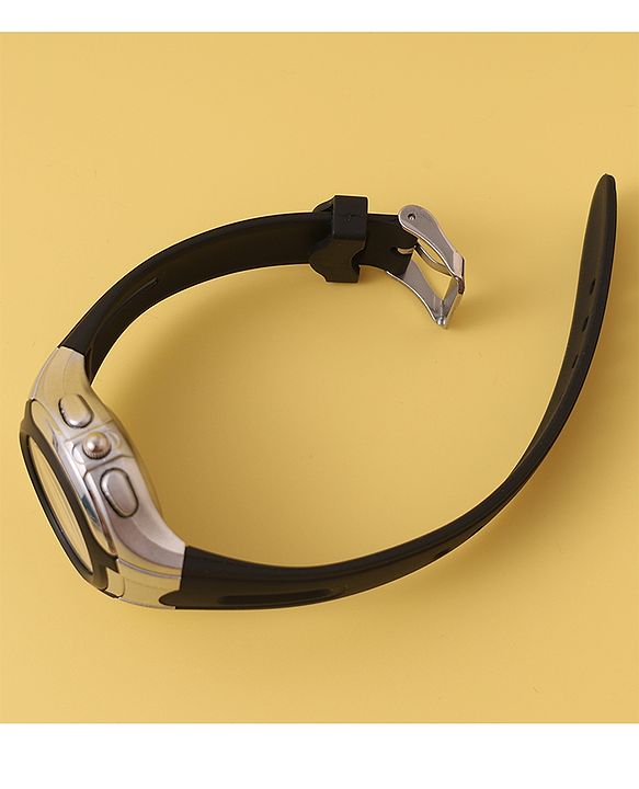 Pine Kids Free Size Analog Watch- Black