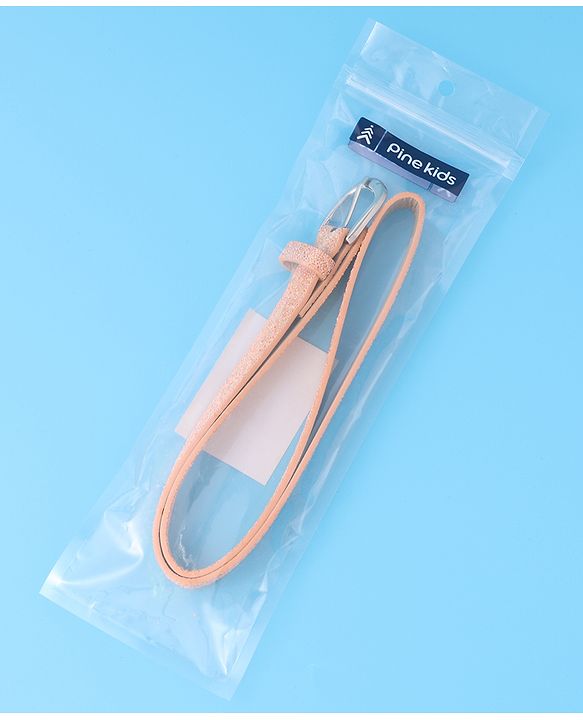 Pine Kids Belts with Sequin Design   - Peach