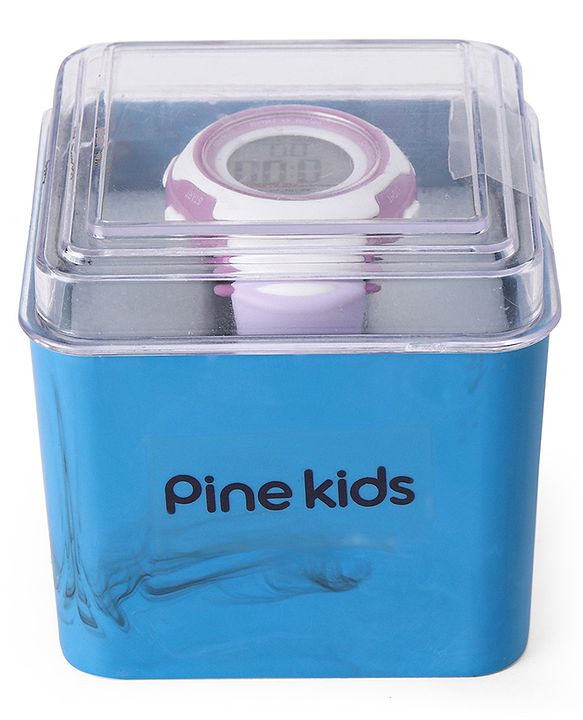 Pine Kids Free Size Digital Watch- Purple