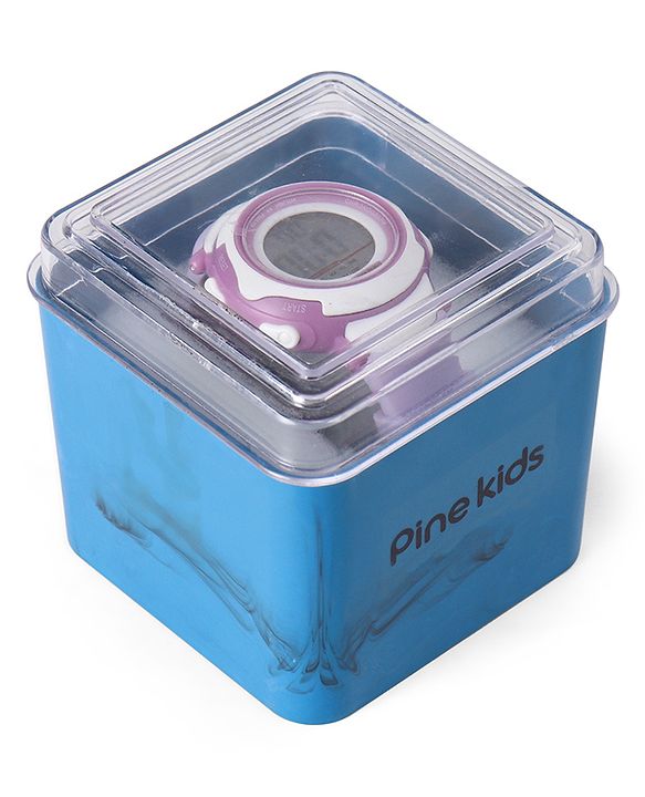 Pine Kids Free Size Digital Watch- Purple