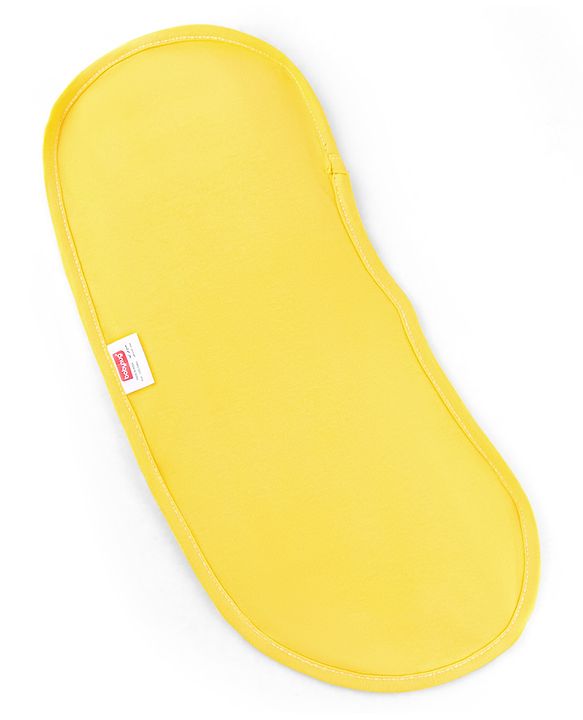 Babyhug Cotton Double Layered Burp Cloth Pack of 2- Blue & Yellow