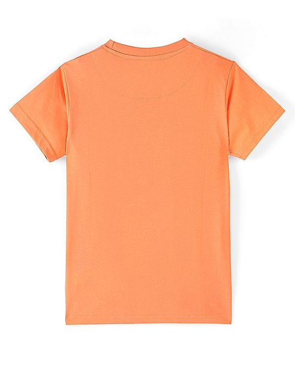 Pine Kids Cotton Knit Half Sleeves  T-Shirts Text Print Pack of 5 - Multicolour